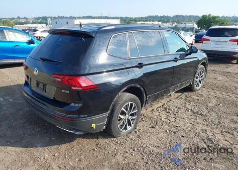 2021 Volkswagen Tiguan 2.0T S from USA, damaged, VIN 3VV0B7AX5MM000529